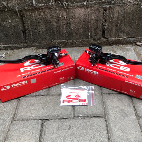 MASTER REM RCB E3 SET KANAN KIRI 12.7MM 14MM PNP MATIC TABUNG KOTAK ORIGINAL RCB