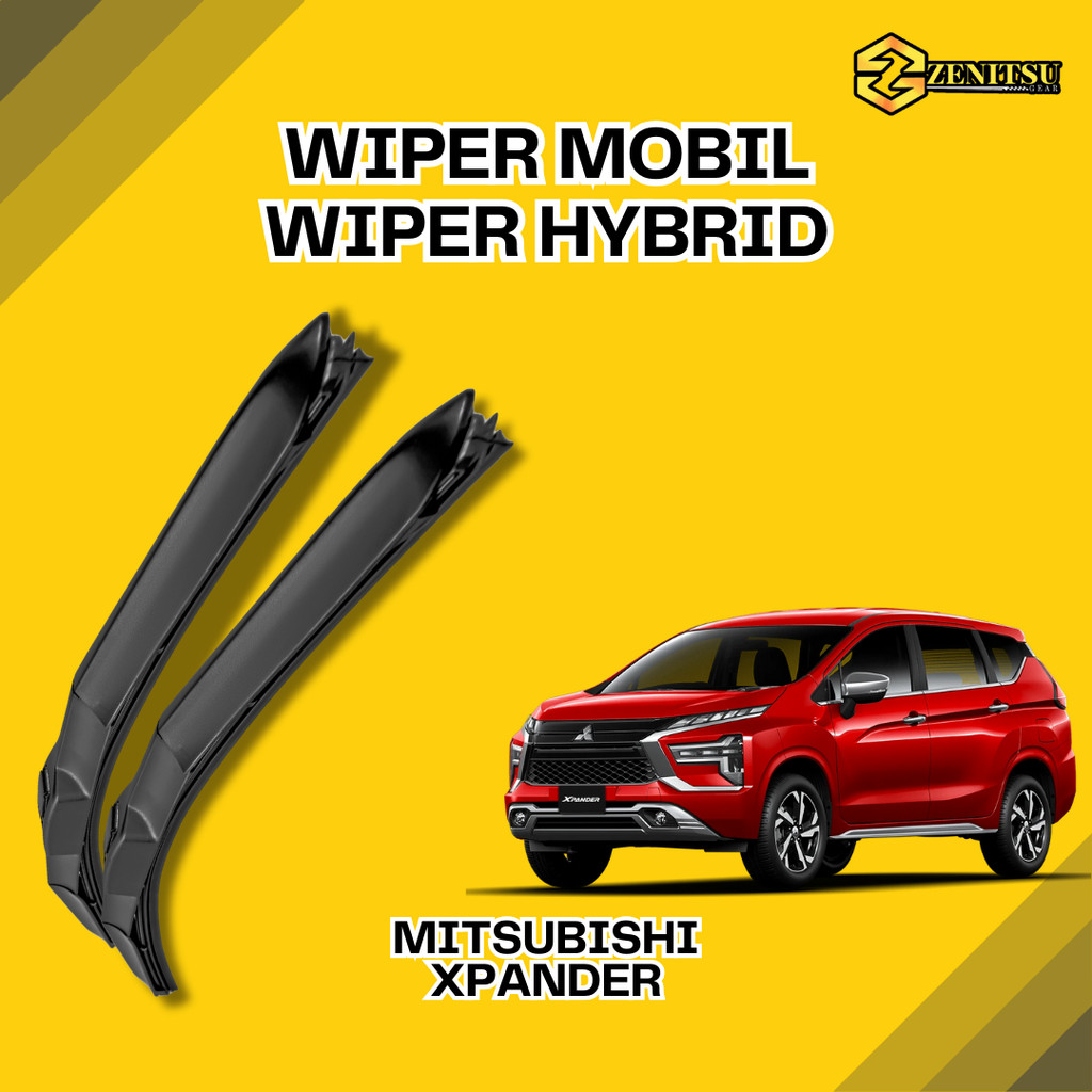 Wiper Mobil Mitsubishi Xpander Hybrid Premium Blade Karet