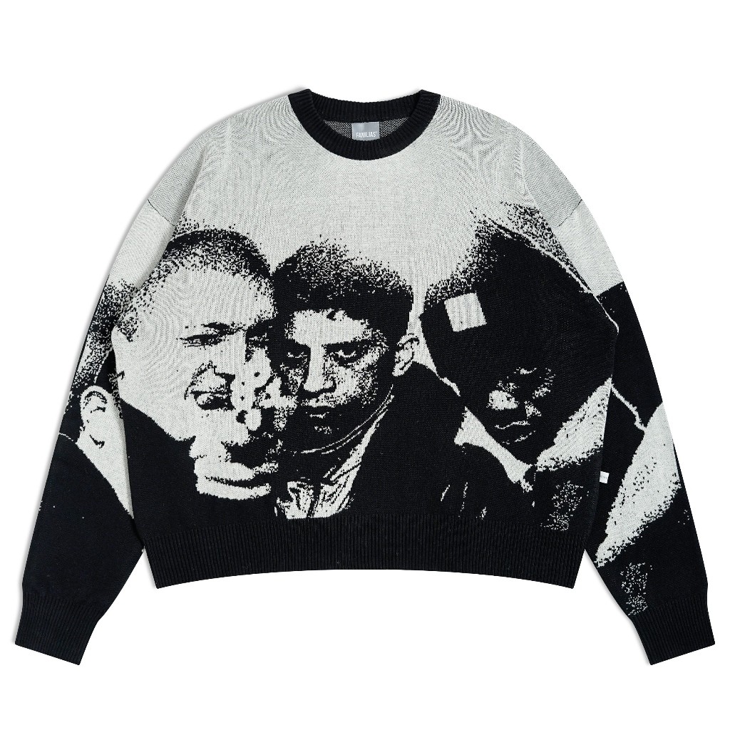 Familias - Knit Crewneck - Script