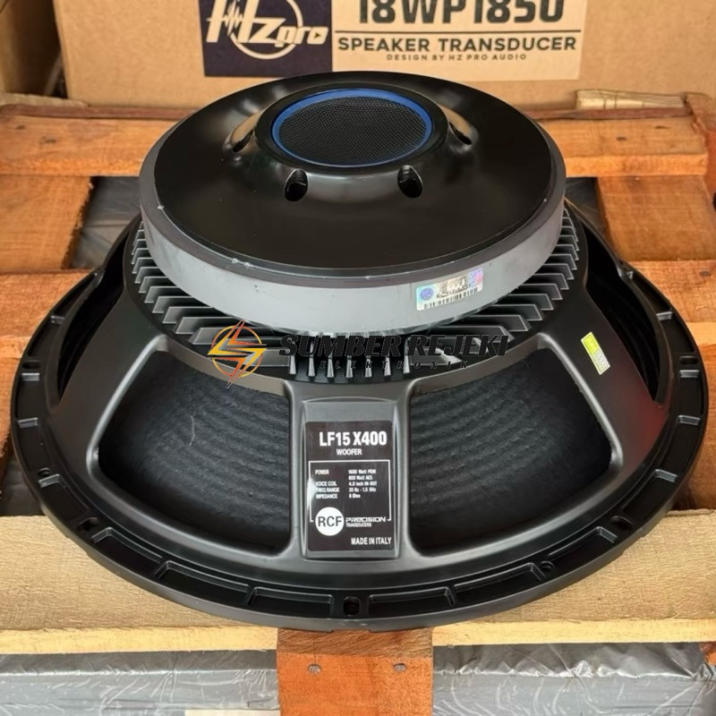 Speaker RCF 15in 15X400 Voice Coil 4inch Grade A
