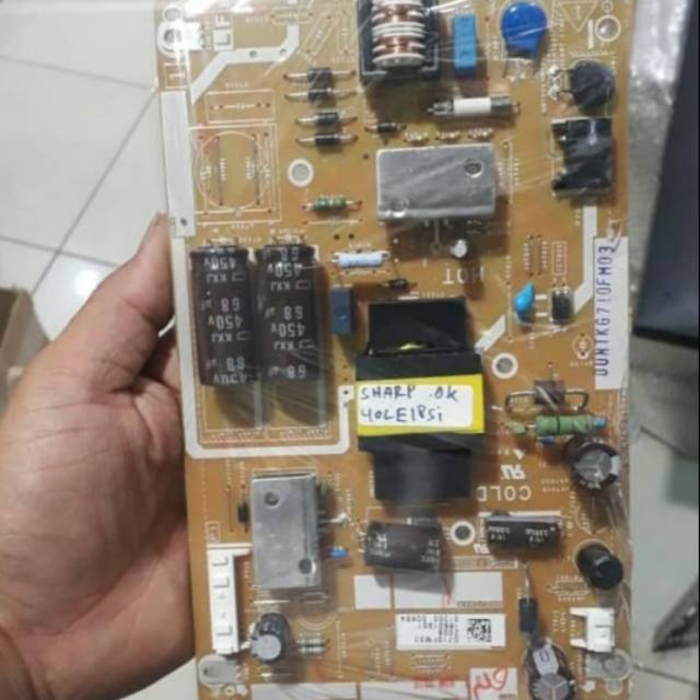 Psu - Power Supply - Regulator Tv LED Sharp LC-40LE185I - LC 40LE185I - LC-40LE1851 - LC-40LE185 - L