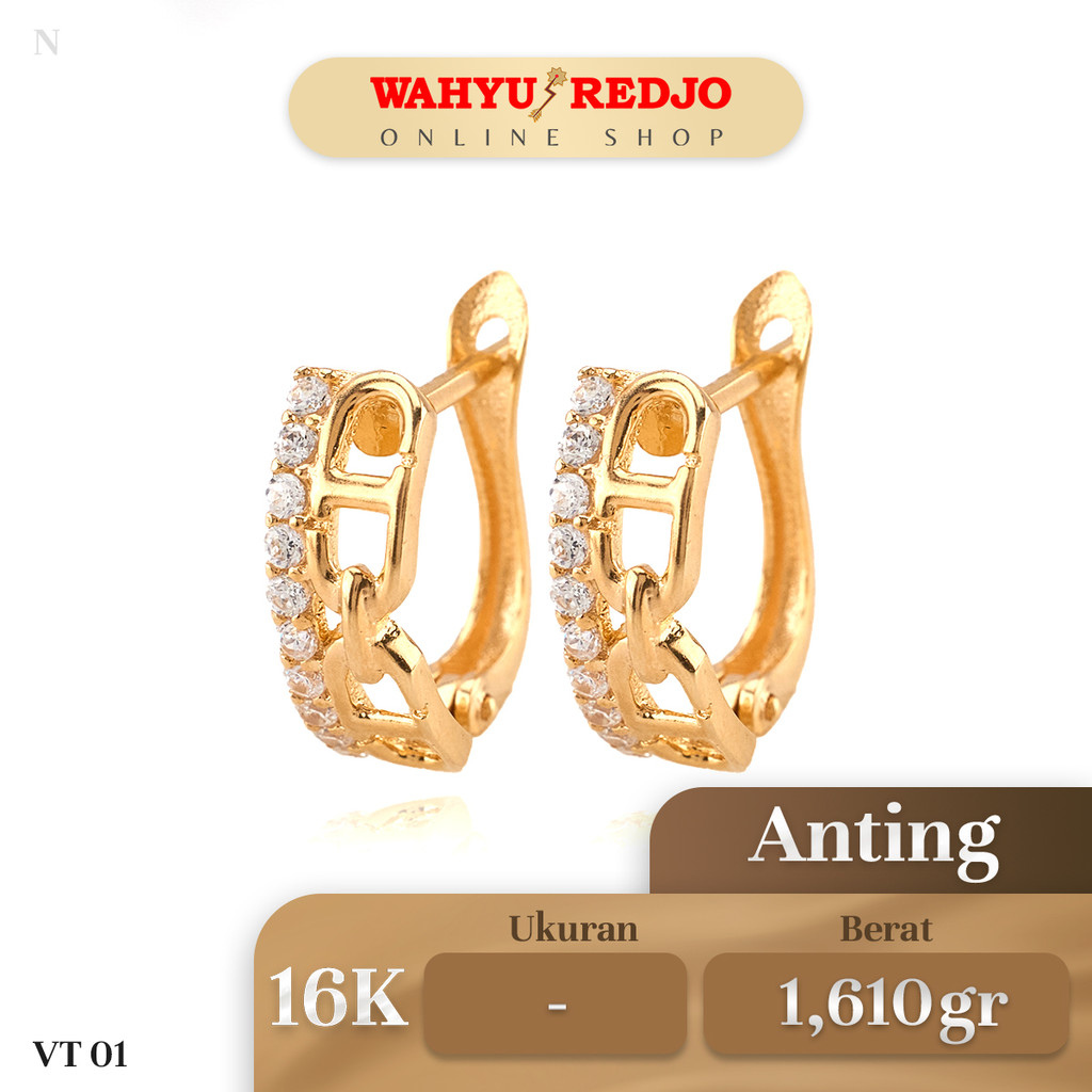 Anting-Anting Emas 16K Wahyu Redjo AN-16K-29650506
