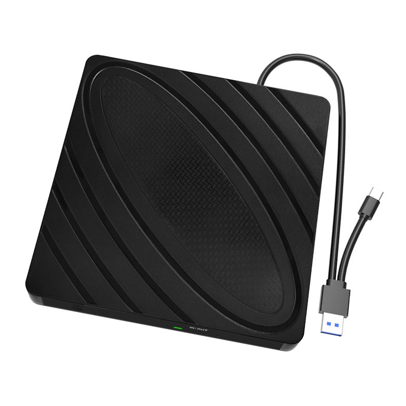 ​External Bluray Optical Drive Potable 3D Bluray Burner CD DVD RW Player Recorder for Laptop PC Comp