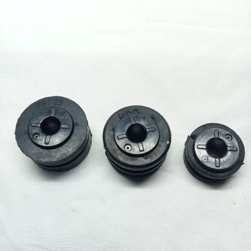 KARET RING BODY LUBANG M6 BAUT 10 RING TOPI PLASTIK TAHAN GETARAN COVER BODY KARET BOS ORIGINAL TIPI