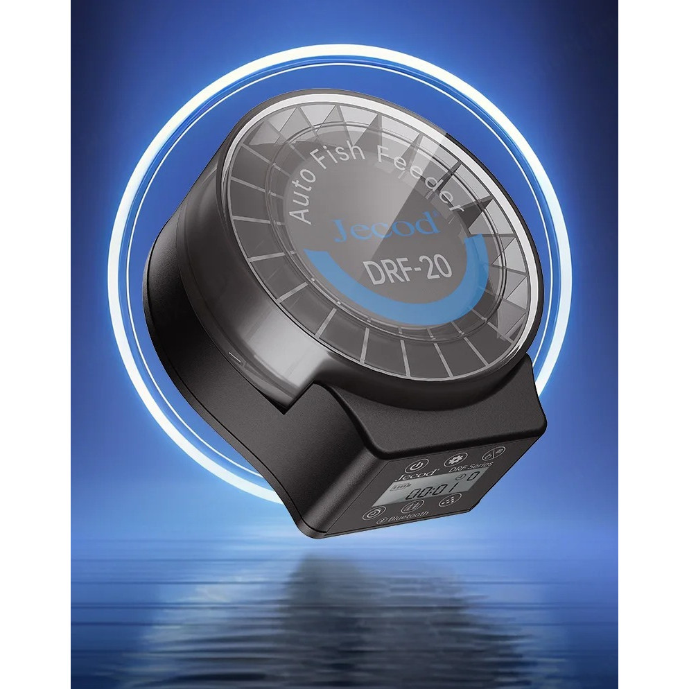 Jebao Jecod DRF Automatic Fish Tank Feeder Remote Control Timed Quantified Large Capacity Food spens