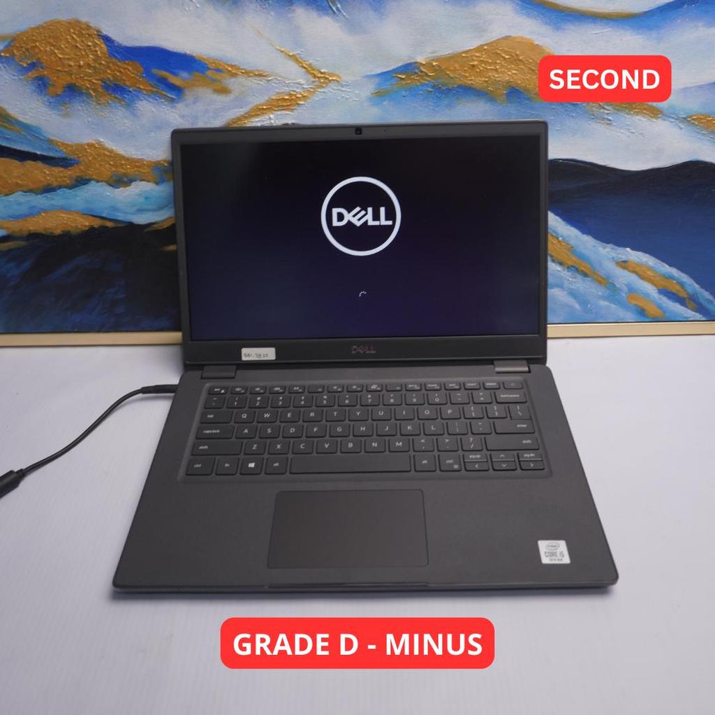 DELL LATITUDE 3410 I7 10510U 16 GB (14") GRADE D - MINUS LAPTOP SECOND ORIGINAL SINAR MUTIARA CELL
