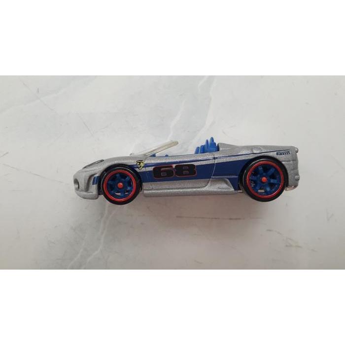 HOTWHEELS  FERRARI F430 SPIDER BLUE RARE