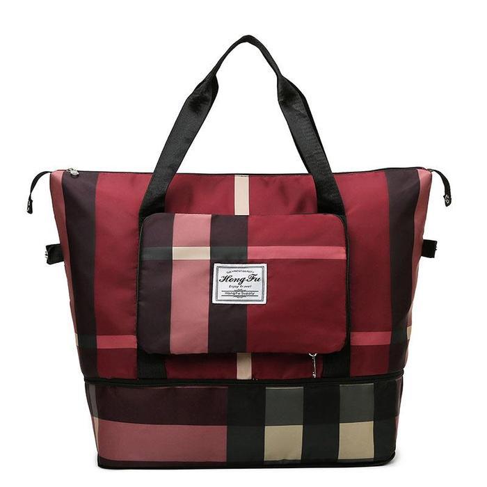 OPIOBAGS TAS GYM TAS LIPAT TRAVEL TRAVELING BACKPACKERS TFW 67 - CREAM