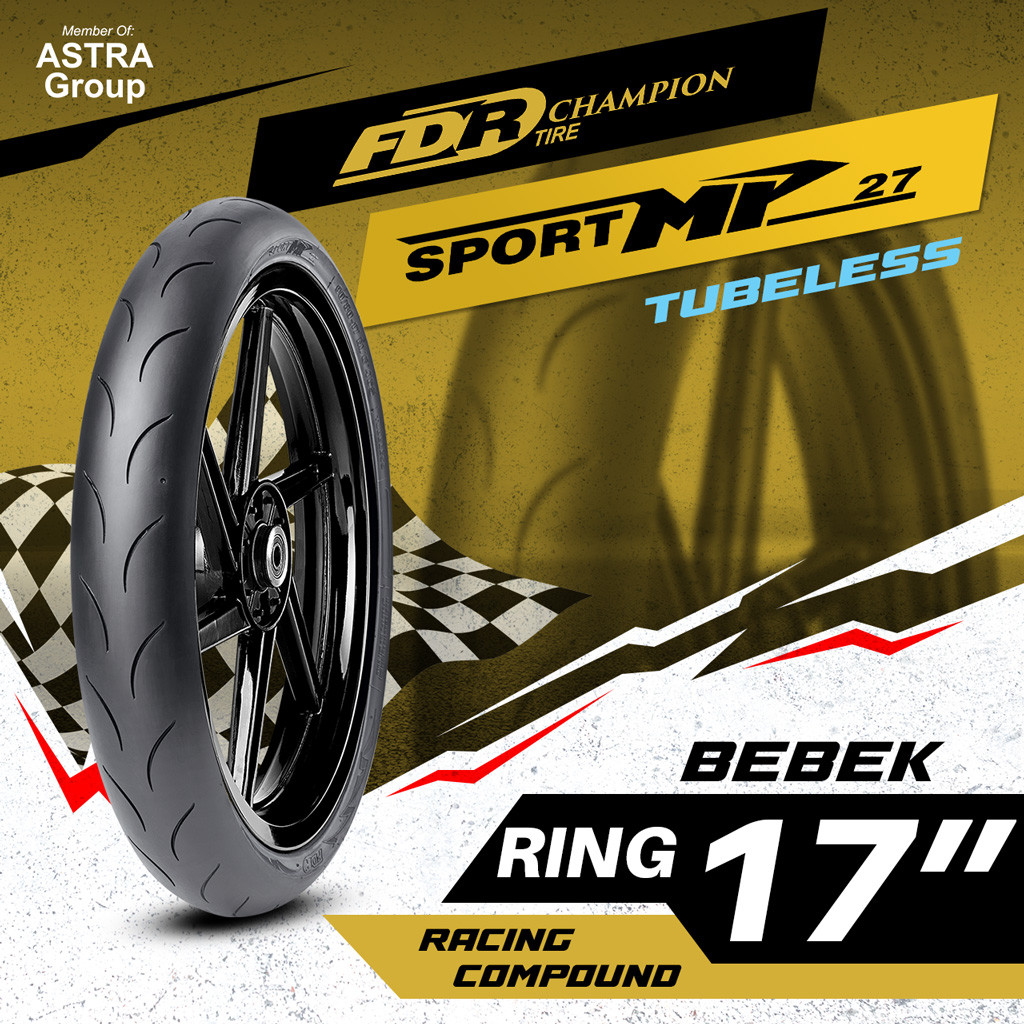 Ban Motor Racing Tubeless FDR SPORT MP-27 Ring 17