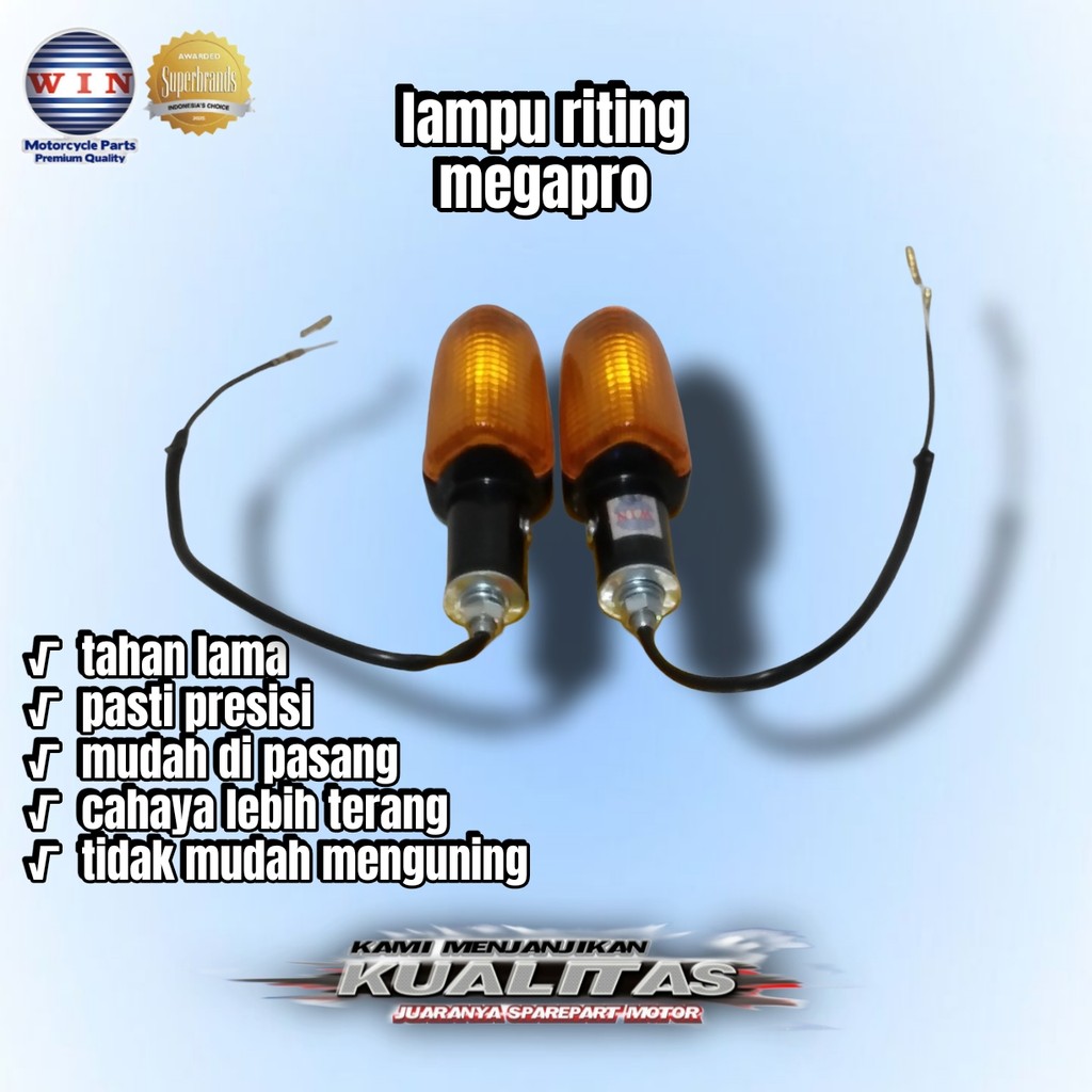 Lampu Sen Depan / Belakang  MegaPro Lama 2002 2003 2004 2005 | front / rear winker assembly WIN | se