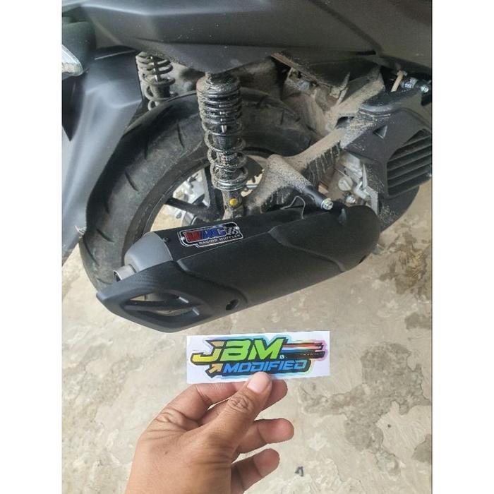 Knalpot STD Racing WRC Racing Muffler Yamaha Nmax New & Aerox New