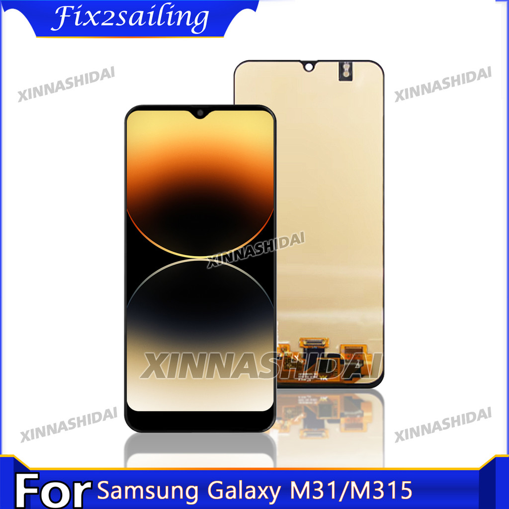 OLED LCD Display For Samsung Galaxy M31 M315 LCD Display Touch Screen Digitizer Assembly For Samsung