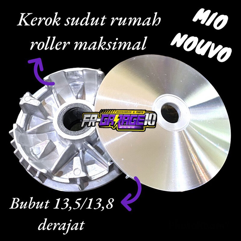 NEW PULLEY MIO RUMAH ROLLER MIO RACING RUMAH ROLLER MIO SPORTY MIO