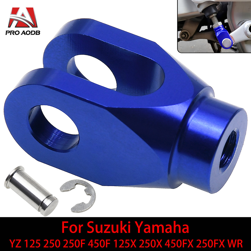 Bagian pompa rem belakang CNC untuk motor, kepala rem lurus untuk Yamaha Suzuki RMZ 250 450 RMX 450Z