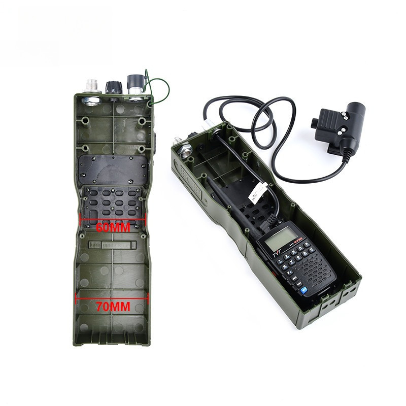 WADSN Tactical Military Softair Army Radio PRC 148 Dummy Radio Case Antenna Package Talkie Walkie PR