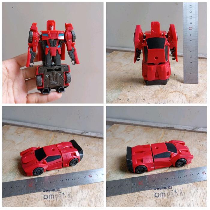 mainan robot transformers sideswipe hasbro Dcast