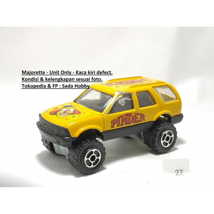 Diecast Majorette GMC Chevrolet Blazer Jimmy Pinder Circus Varian Bumper Hitam Unit Only BEST