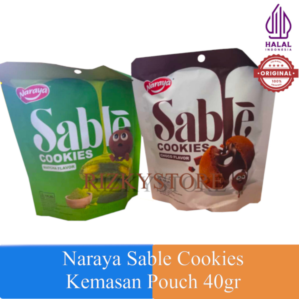 Naraya Sable Cookies Pouch 40/50gr