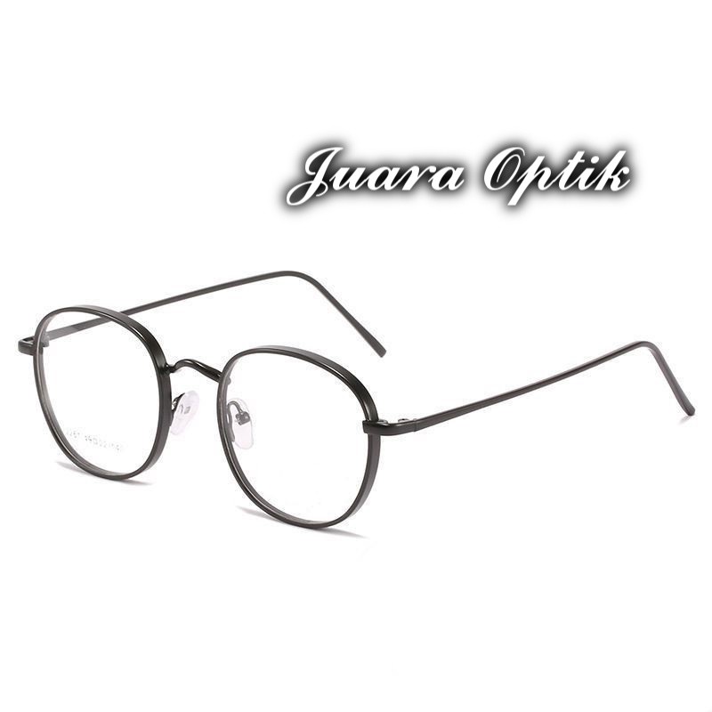 ANLICA - KACAMATA PRIA WANITA FRAME BULAT TEBAL LENSA MINUS TINGGI PHOTOCROMIC ANTI RADIASI KOMPUTER