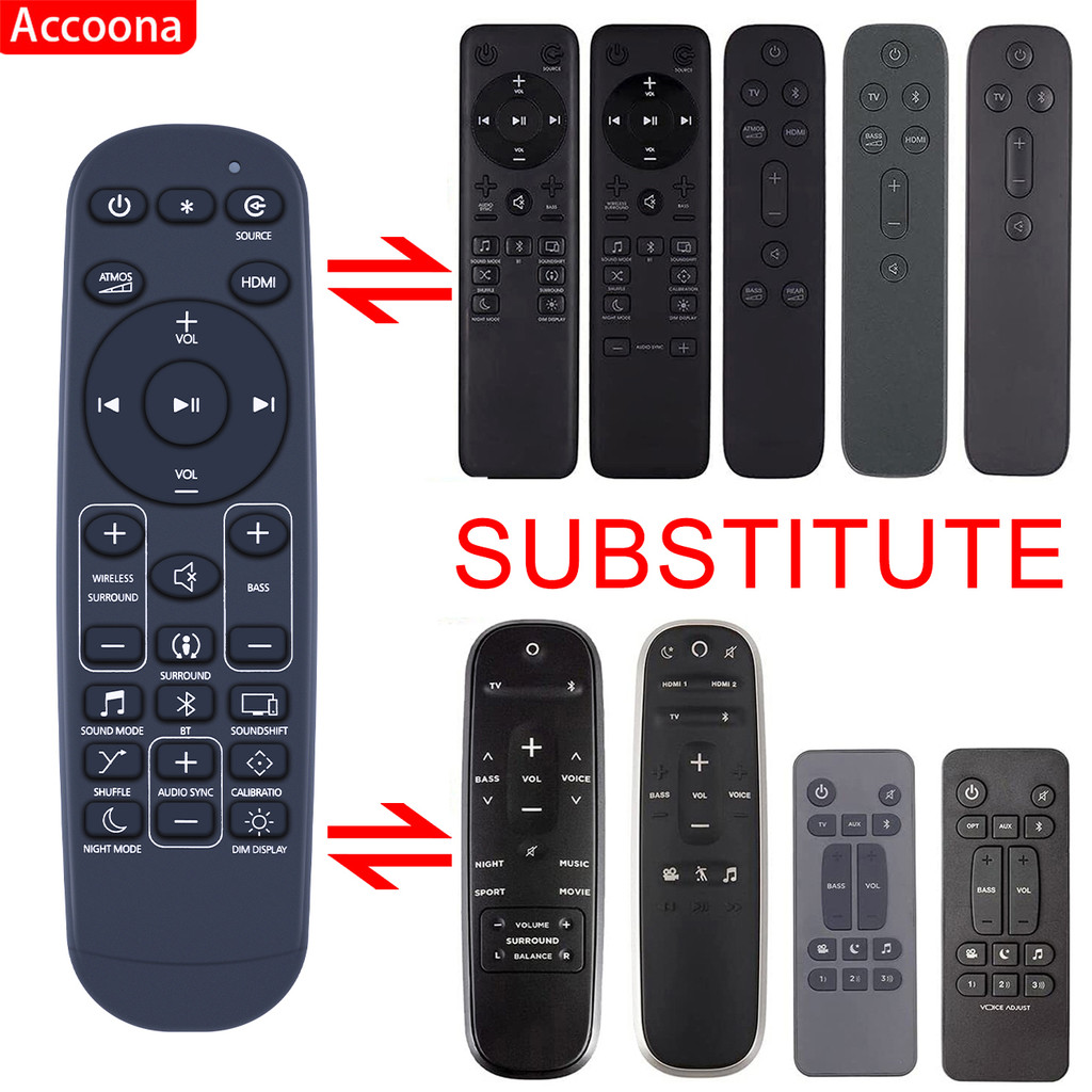 Remote control for JBL Bar 9.1 Bar 5.1 Bar 5.0 Bar 3.1 Bar 2.1 2.0 CH Soundbar System Studio JBLBAR9