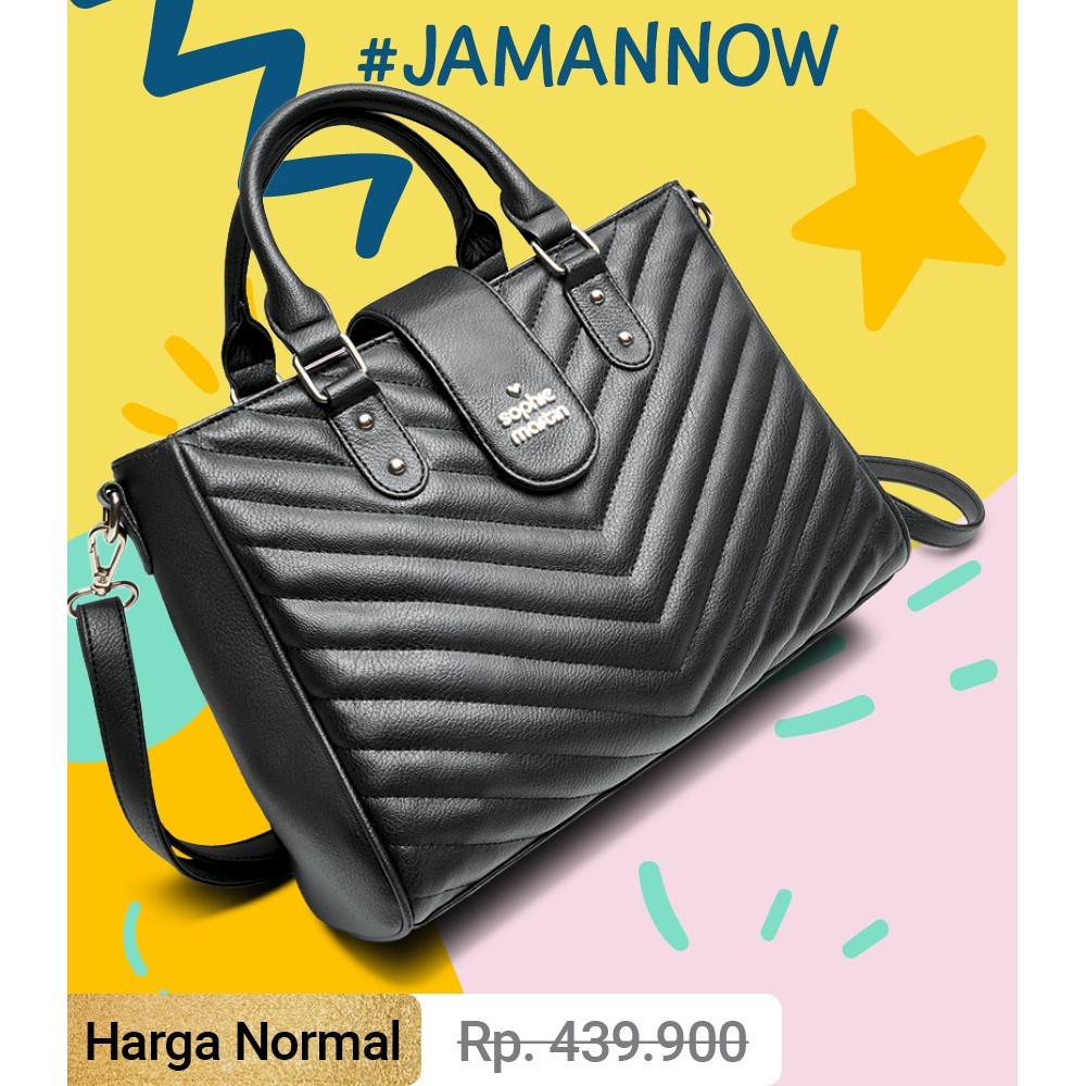 GUARDIASTR TAS Kerja Wanita QISYA BAG SOPHIE MARTIN PARIS