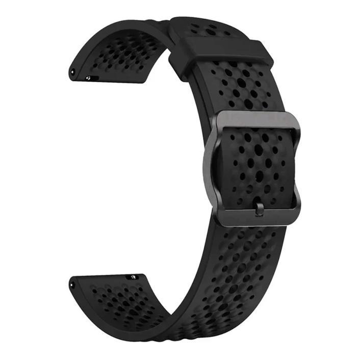 Strap Tali Jam FOR SUUNTO 9 PEAK - SUUNTO 9 PEAK PRO - SUUNTO 5 PEAK - Model Dothole Silicone Rubber