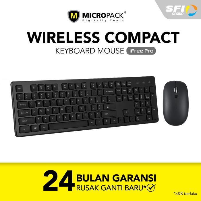 Micropack Mouse + Keyboard Wireless Combo (KM-236W)