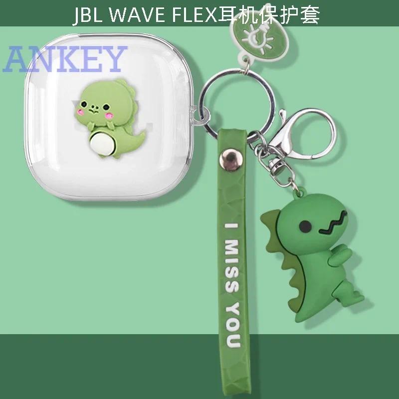 Case for JBL Wave Flex 2 Protective JBL Wave 300TWS Cute Cartoon Cover WaveFlex Shell Accessories TW