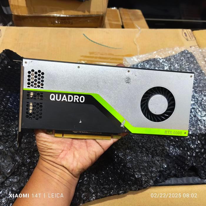 Vga Quadro RTX 4000 bukan GTX