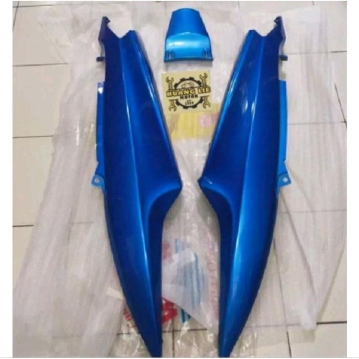 cover body belakang mio/ mio sporty/ mio smile - Biru, Win