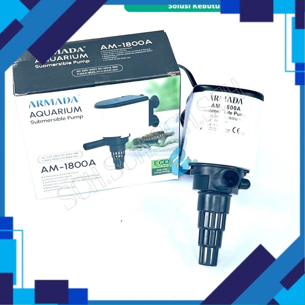 Pompa Celup Akuarium Armada AM 1800
