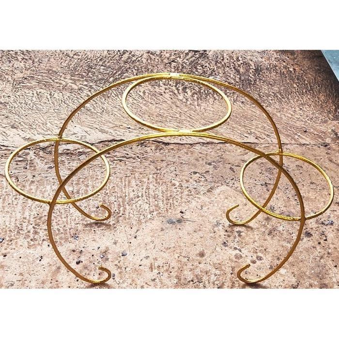 RAK TANAMAN HIAS MODERN / RAK STANDING BESI MINIMALIS / POT BUNGA MINIMALIS / STANDING POT MURAH - G