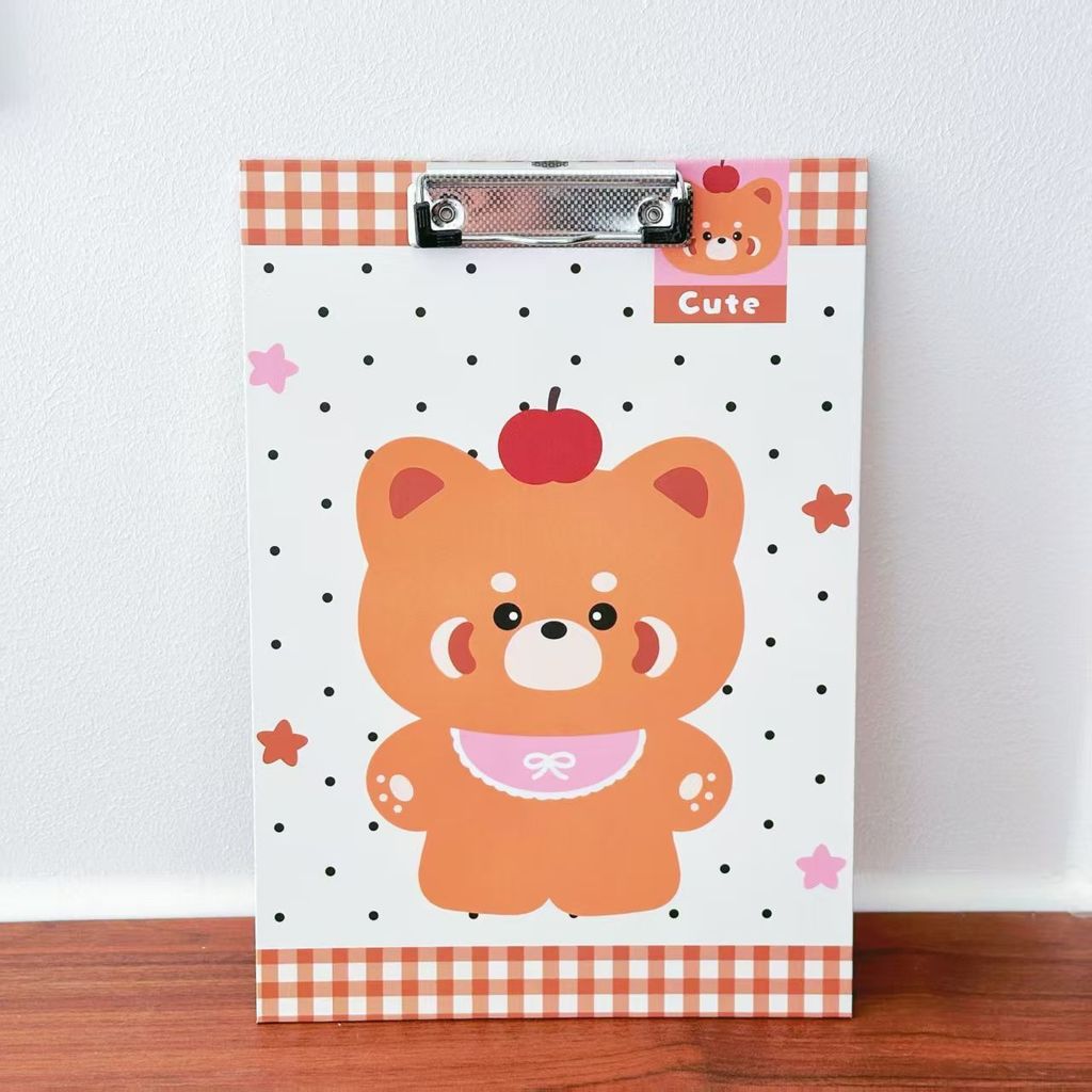 Clipboard A4 Warna ATK Papan Jalan Fleksibel Ringan Papan Ujian Folio Bisa Digantung Aesthetic Anti 