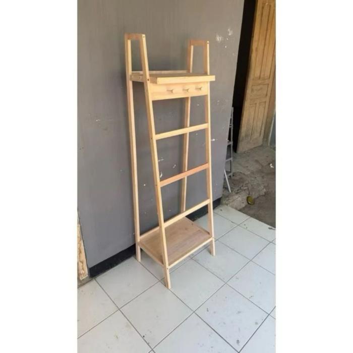 Rak Mukena Minimalis - Tempat Mukena dan Sajadah - Rak Peralatan Shalat Rak Mukena Minimalis Serbagu
