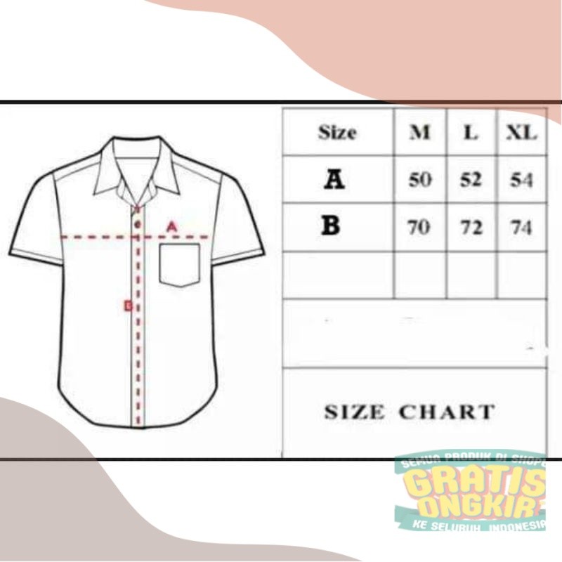 BAJU MOTIF DAUN KEMEJA PENDEK KEMEJA MOTIF KEMEJA PRIA PAKAIAN PRIA ATASAN PRIA KEMEJA PENDEK KEMEJA