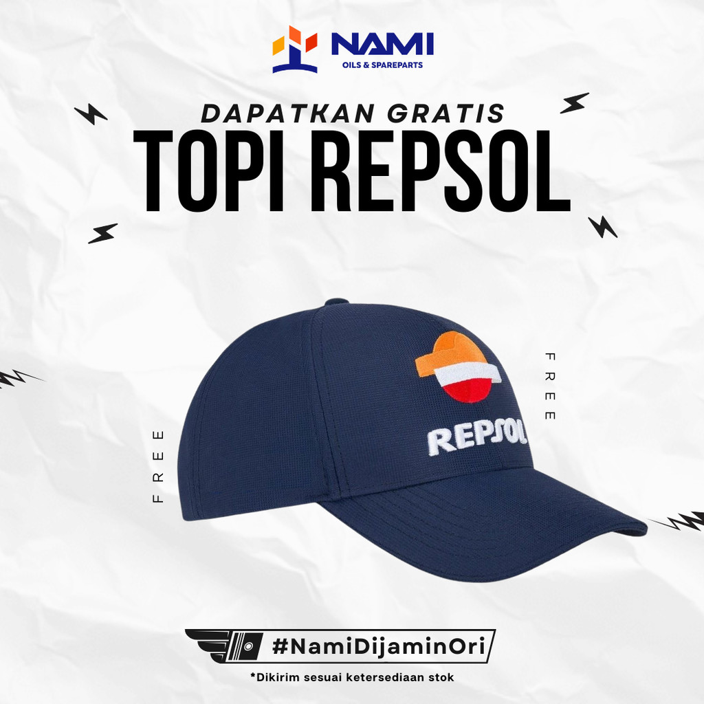 *TOPI REPSOL* Hadiah -  (HADIAH PROGRAM)
