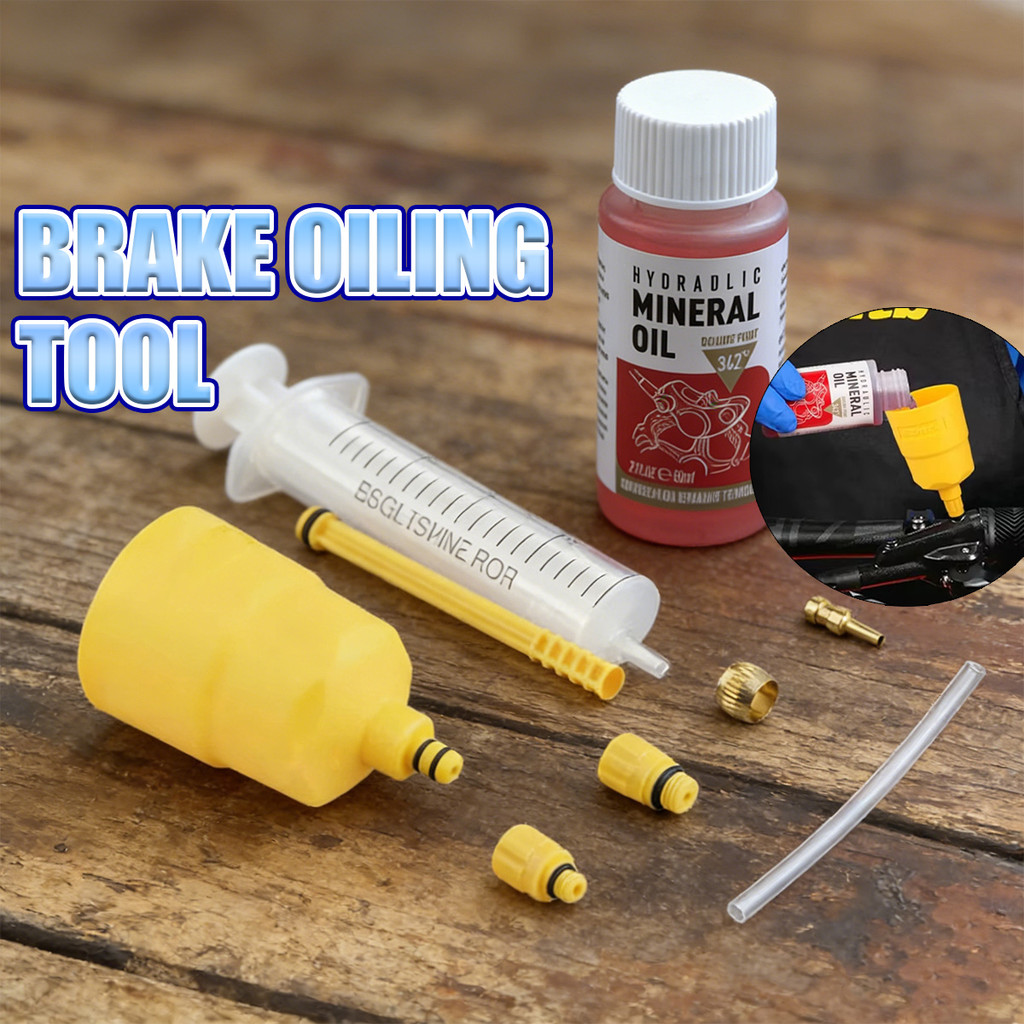 8PCS/Set Sepeda MTB Alat Bleeding Minyak Rem Sepeda Bleed Kit Rem Hidrolik Alat Blending Minyak Rem 