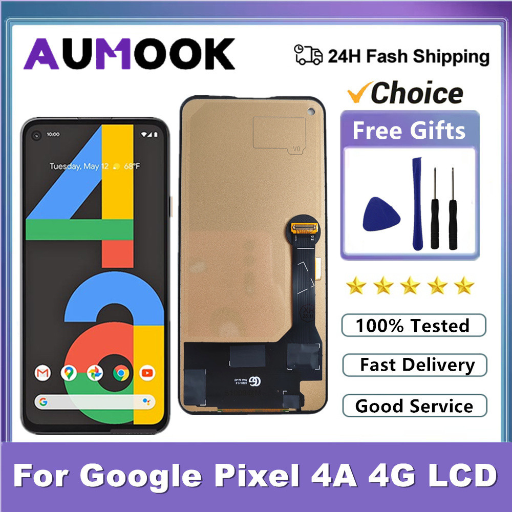 5.81" Screen For Google Pixel 4A 4G LCD splay Tou Screen gitizer Assembly For Google Pixel 4A LCD G0