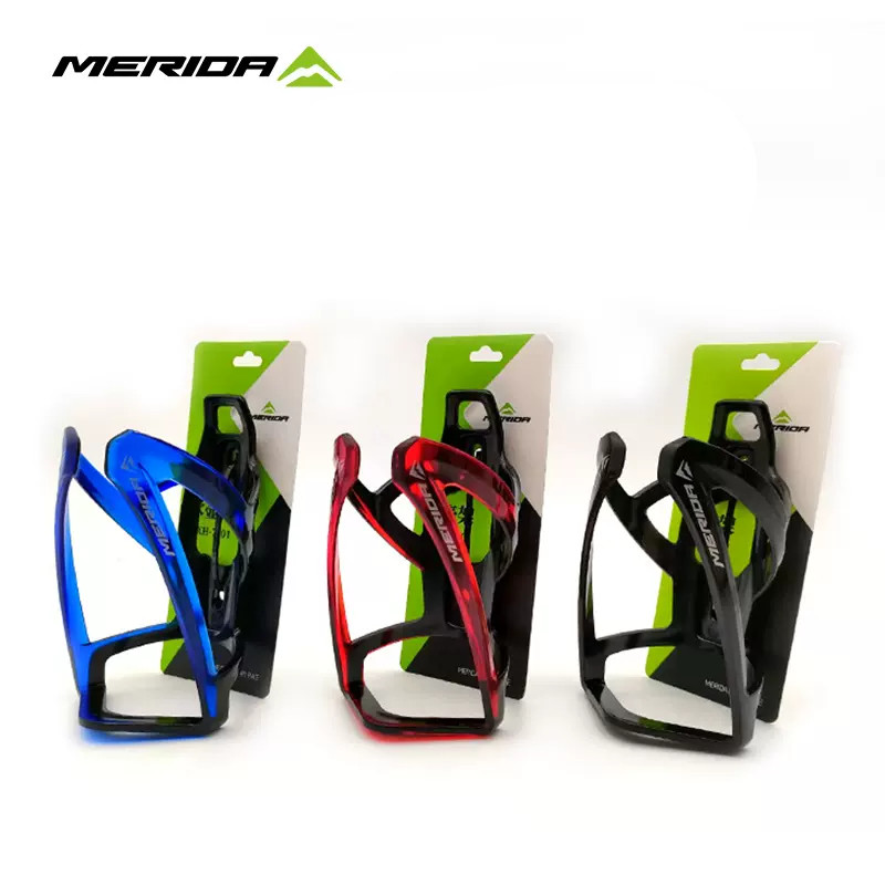 Tempat Botol Minum Sepeda Merida, Plastik PC Transparan, untuk Sepeda Jalan Raya dan Sepeda Gunung, 