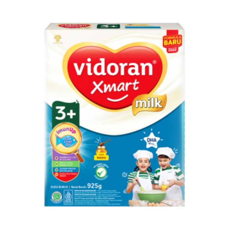 Vidoran Xmart3+ Susu Pertumbuhan Madu Box 950 Gram Pusat Grosir