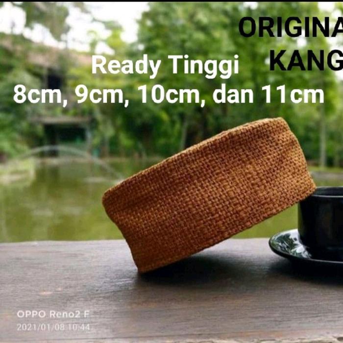 Peci Goni Polos Lemes Original Kang Goni - Peci Goni Polos, ukuran 1, Tinggi 8