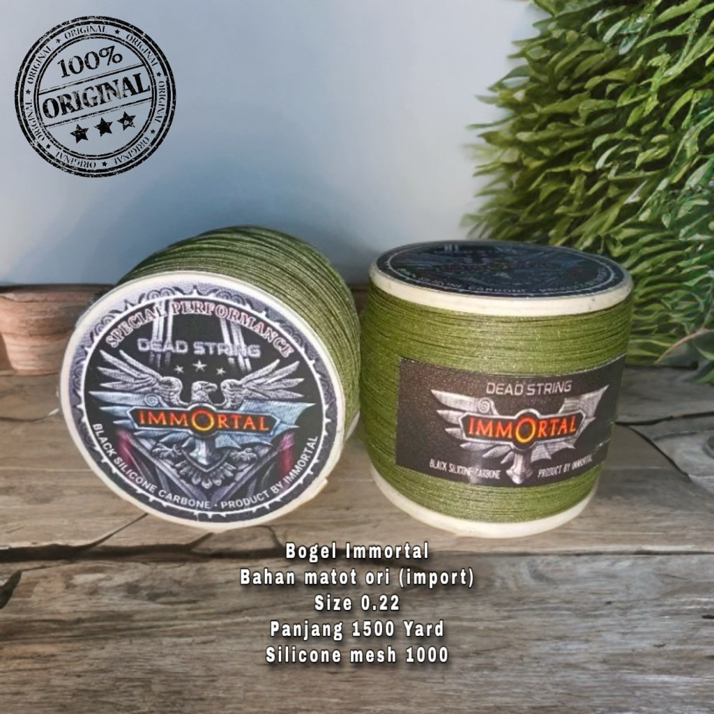 PROMO Gelasan Matot Bogel Immortal – Gelasan Layangan Aduan Super Tajam Turnamen ll