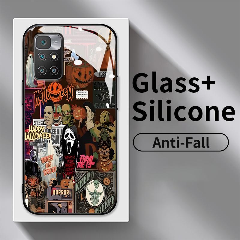 Casing Xiaomi Redmi Case 10 4G 2021 2022 Prime 10A Sport 10C 10X 11A 12 12C 13C A1 A2 Y3 Glass Silic