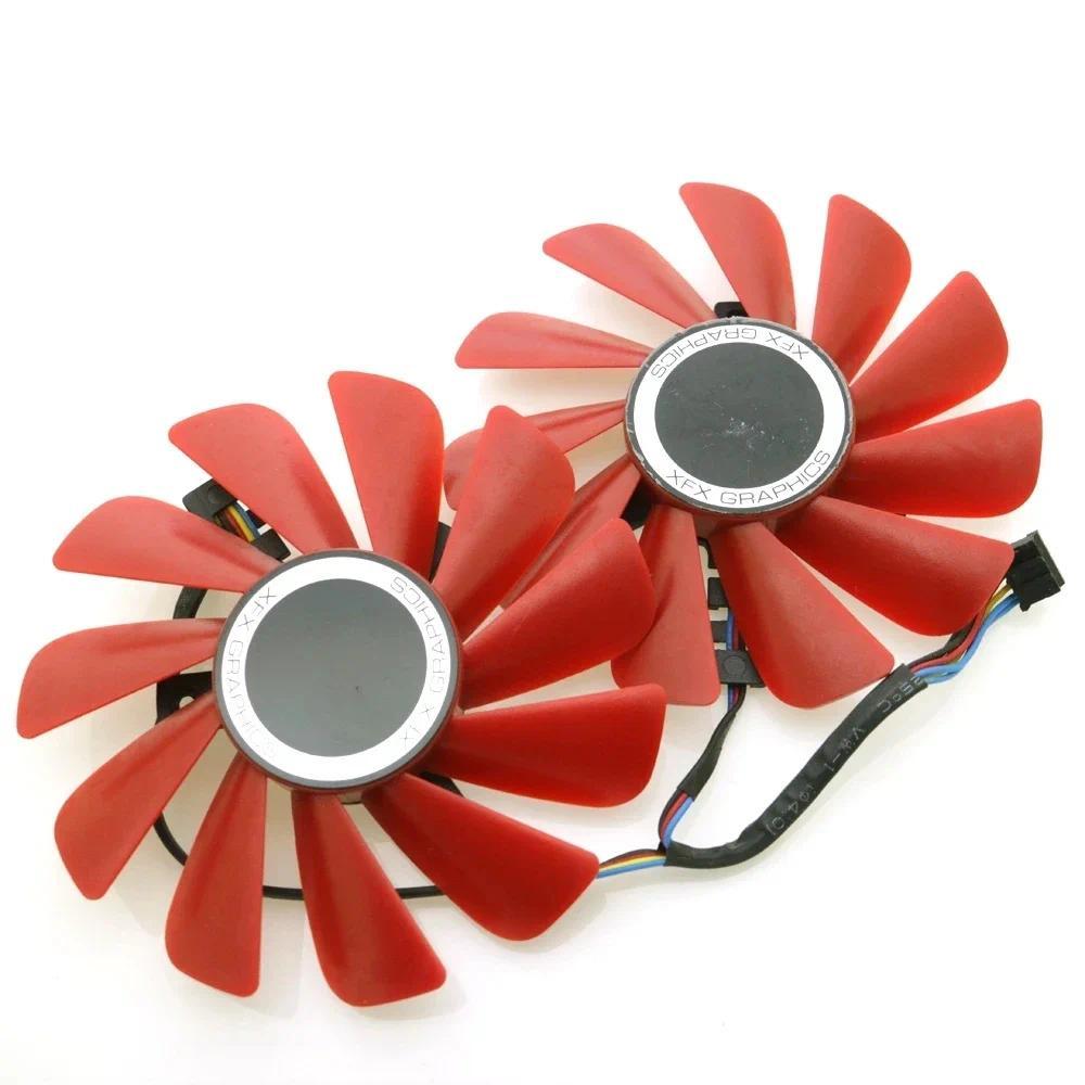 FD9015U12D FDC10U12S9-C DC12V 85mm 4Wire 4Pin VGA Fan For XFX RX560D RX570 RX580 Graphics Card Cooli
