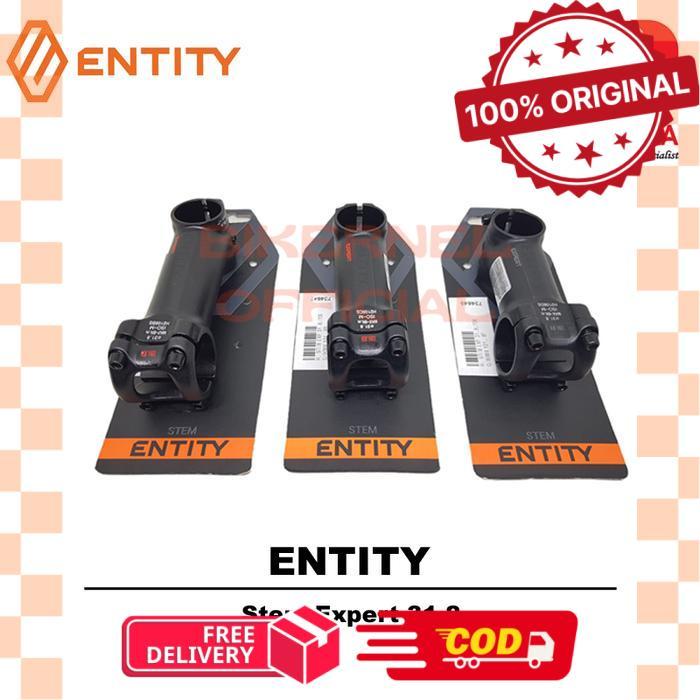 Entity Expert Stem Sepeda - Black Grey, 100mm -biker