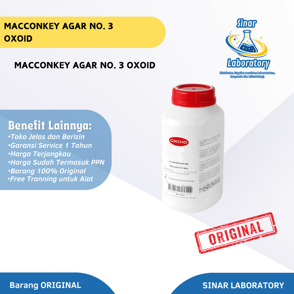 MacConkey Agar No. 3 Oxoid