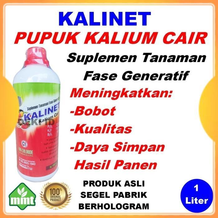 Kalinet 1 L Pupuk Kalium Cair Pembuahan Generatif Tanaman Pemanis Buah
