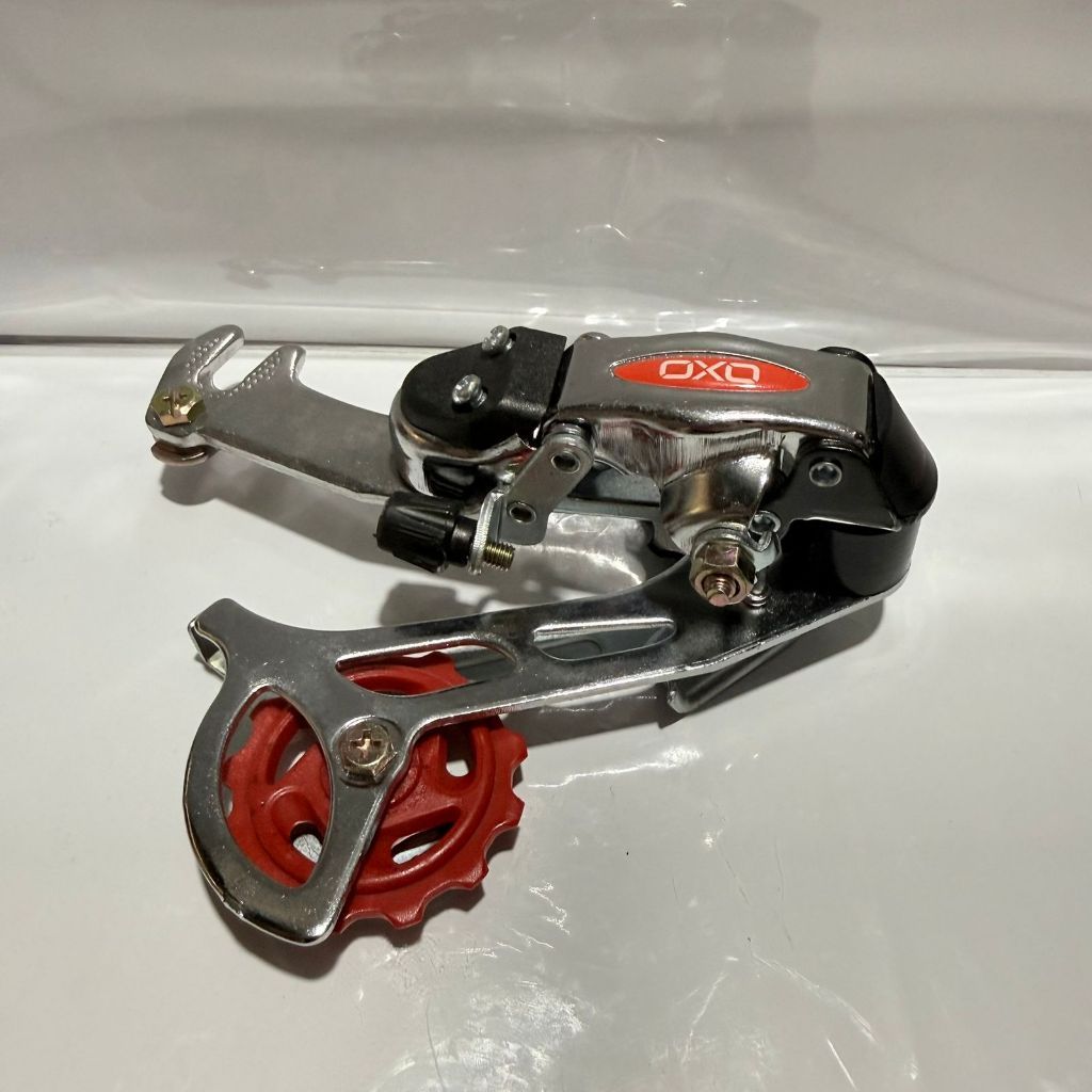 OXO RD-60 Rear Derailleur (with Bracket) / RD OXO 60A 5 6 7 Speed JAPIT CHROME