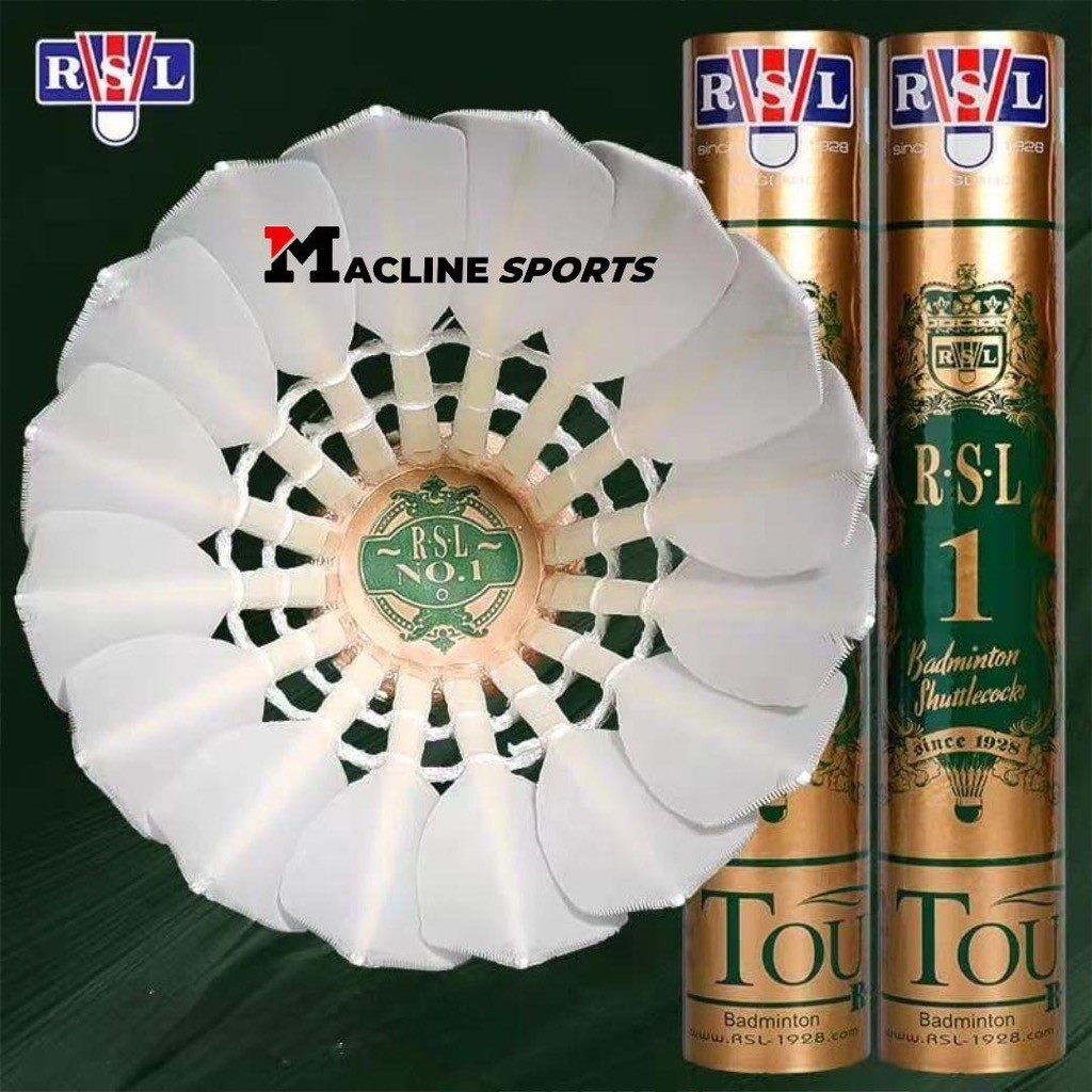 BADMINTON SHUTTLECOCKS RSL TOURNEY NO 1 ORIGINAL RSL COCK | KOK BADMINTON RSL