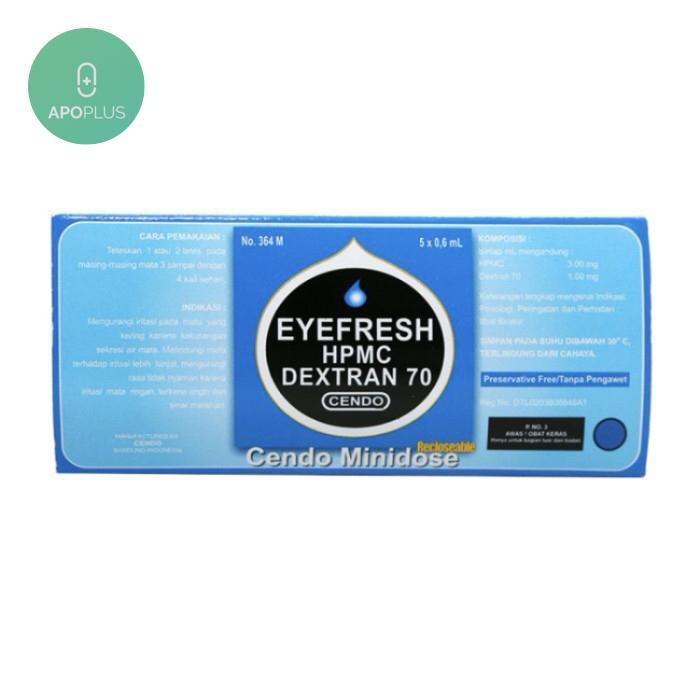 Cendo Eyefresh ~ Eyefresh Plus Minidose Tetes Mata - Biasa